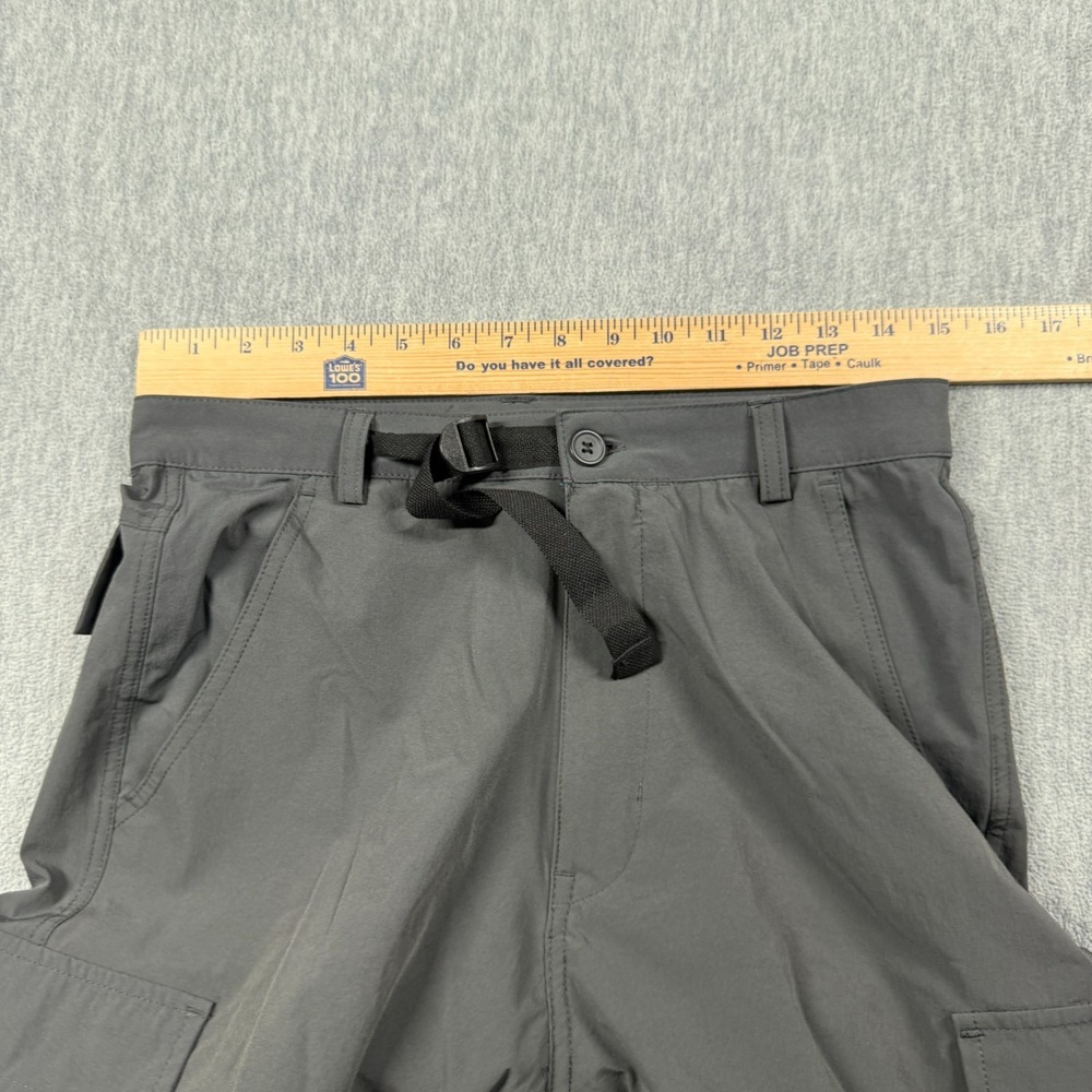 Rugged Exposure Pants Mens 32x32 Gray Convertible Zip Off Cargo Hiking Outdoor - Picture 3 of 7